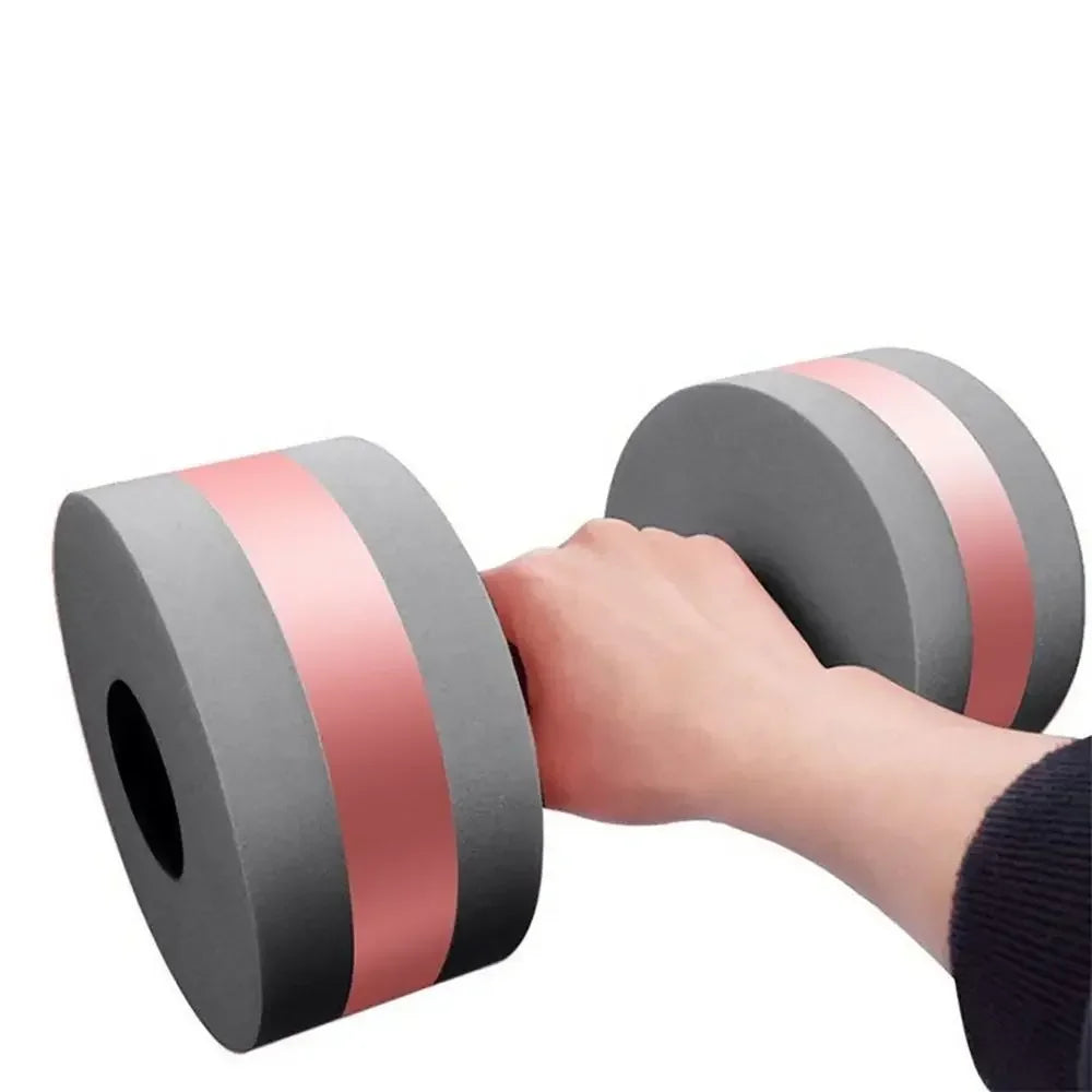 Multicolor EVA Water Dumbbells – Floating Pool Exercise Aquatic Fitness & Aerobic Training Equipment