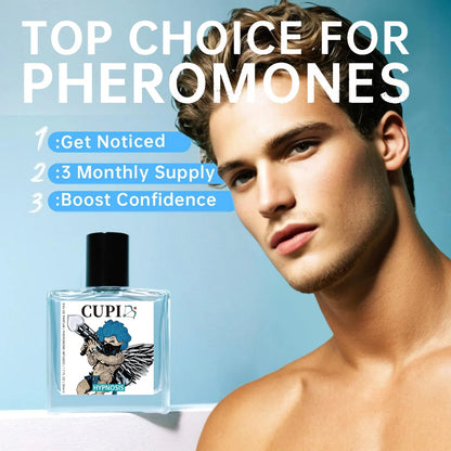 Cupid Hypnosis Pheromone Cologne for Men — Long-Lasting Body Mist, Attractive Fragrance for Dating & Flirting