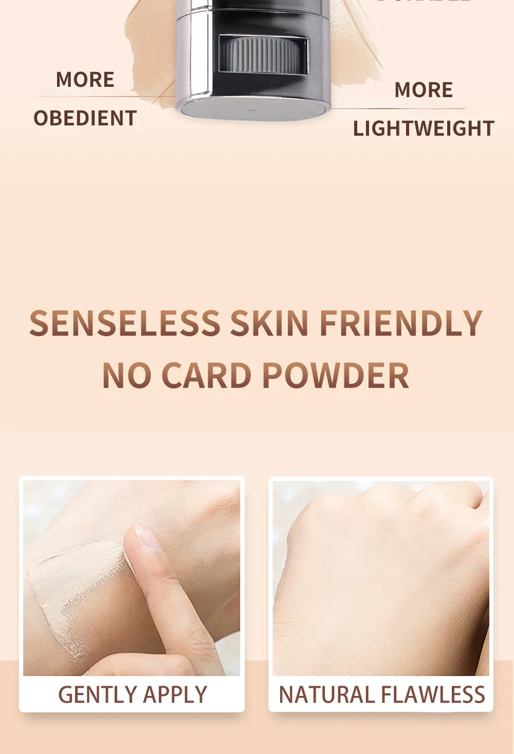 Ocheal Face Foundation Contour Stick – Long-Wear Lightweight Concealer & Blemish Brightening Makeup