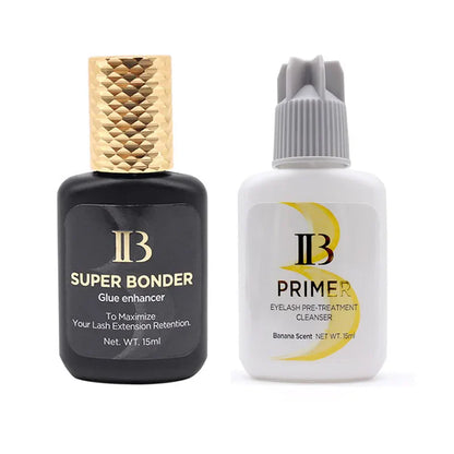 IBeauty Super Bonder Banana Primer — Fast-Dry, Long-Lasting Korean Eyelash Extension Adhesive Booster