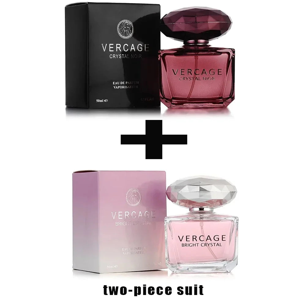 50ML Osmanthus, Peony & Pomegranate Perfume for Women — Crystal Diamond Series Light & Elegant Floral Scent Parfum