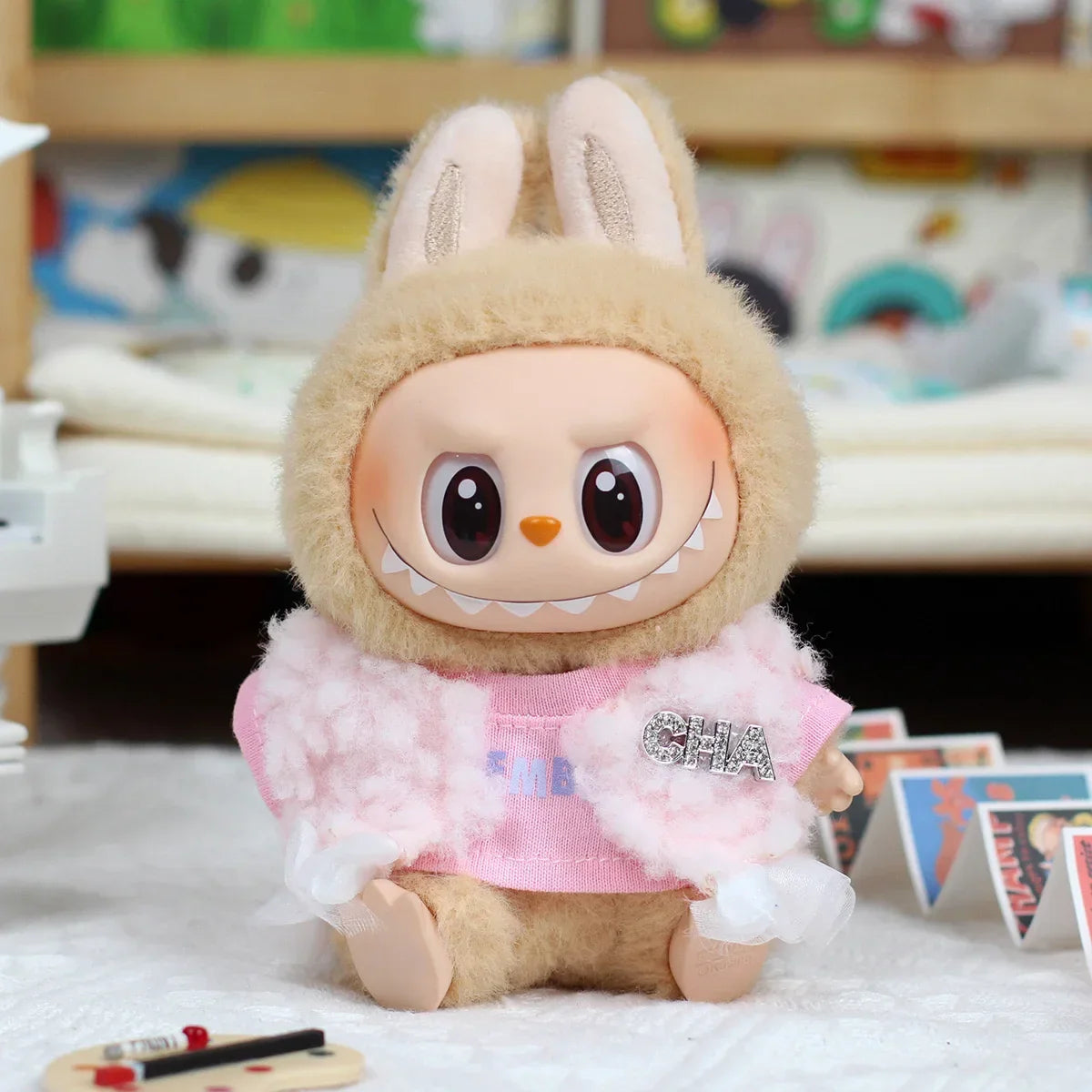 Labubu 15-17cm Doll Clothes — V1 & V2 Outfit Vinyl Face Doll Fashion Accessories