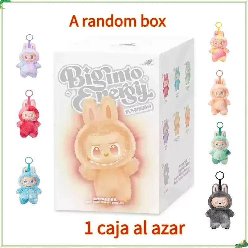 2025 Labubu V3 Generation Plush Toy – THE MONSTERS Vinyl Blind Box Series Heartbeat Macaron 3rd Edition