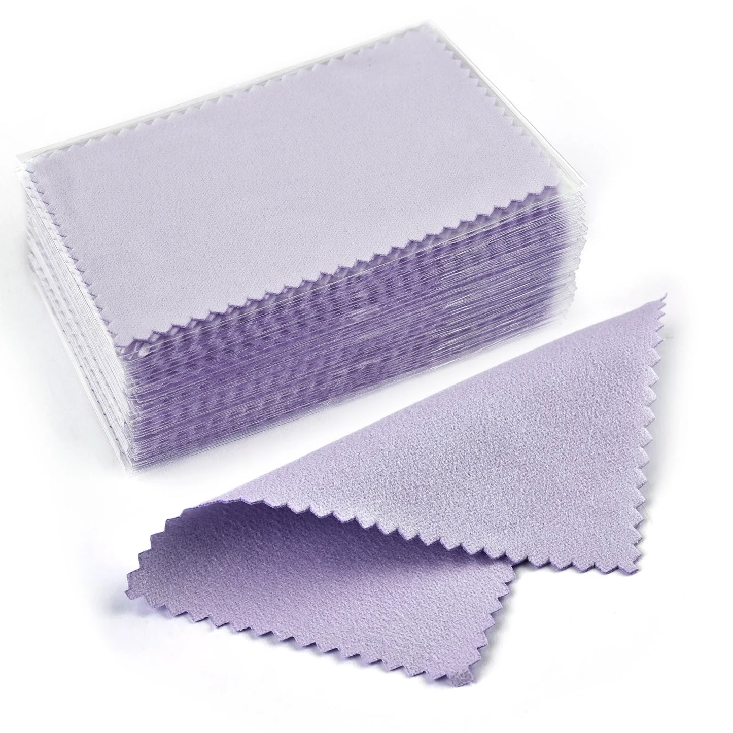 Silver Polishing Cloth – 8x8cm Reusable Jewelry Cleaning Wipes (10/50PCS) Anti-Tarnish
