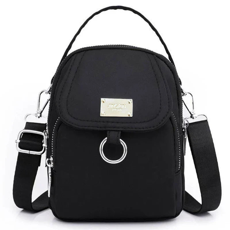 Women’s Mini Multi-Color Crossbody Bag – Compact Shoulder Bag for Daily Casual Outings, Campus, and Commute