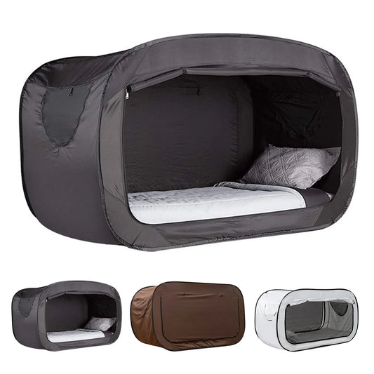 Outdoor Folding Privacy Pop-Up Bed Tent – Fully Enclosed Shaded Camping Tent for Kids & Adults