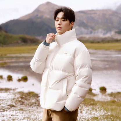 Semir 2024 Winter Down Jacket – Windproof, Waterproof Puffer Coat for Men and Women, Cold-Proof Outerwear for Couples