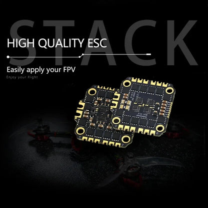 SoloGood F722 Flight Controller & BLHELI_S 60A 4-in-1 ESC Stack – FPV Drone Parts Kit