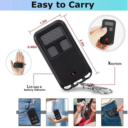 890MAX Remote Control for Garage Door Opener – Compatible with 371LM, 971LM, 81LM, 893MAX Transmitter