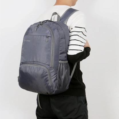 Lightweight Foldable Backpack - Waterproof Packable Daypack for Men & Women, Travel, Hiking, Outdoor Cycling & Camping Bag