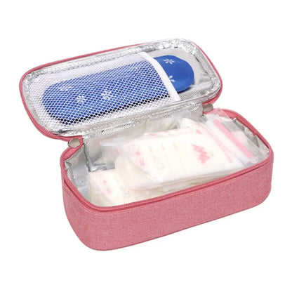 Insulin Cooling Bag for Diabetes – Waterproof Oxford Medical Cooler, Diabetic Pocket Pill Protector & Drug Freezer