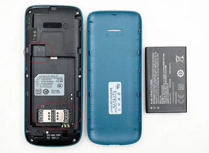 Nokia 215 4G Mobile Phone — Dual SIM, FM Radio, 1150mAh Standby, Feature Phone with Hebrew Keyboard, 100% Original