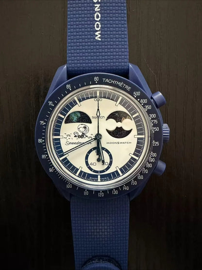 Anime Snoopy Quartz Watch - Luminous Chronograph Sports Wristwatch with Nylon Strap