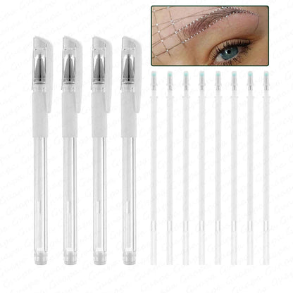 2PCS Eyebrow Marker Pen Set - Microblading Scribe Tools for Permanent Makeup, Tattoo Mapping & Beauty Preparation