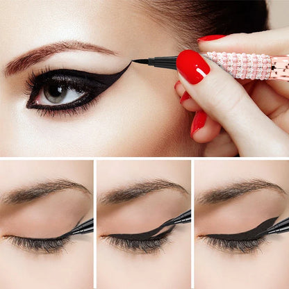 Waterproof Liquid Eyeliner Pen – Black, Long-Lasting, Quick-Dry Thick Eye Liner Makeup Tool