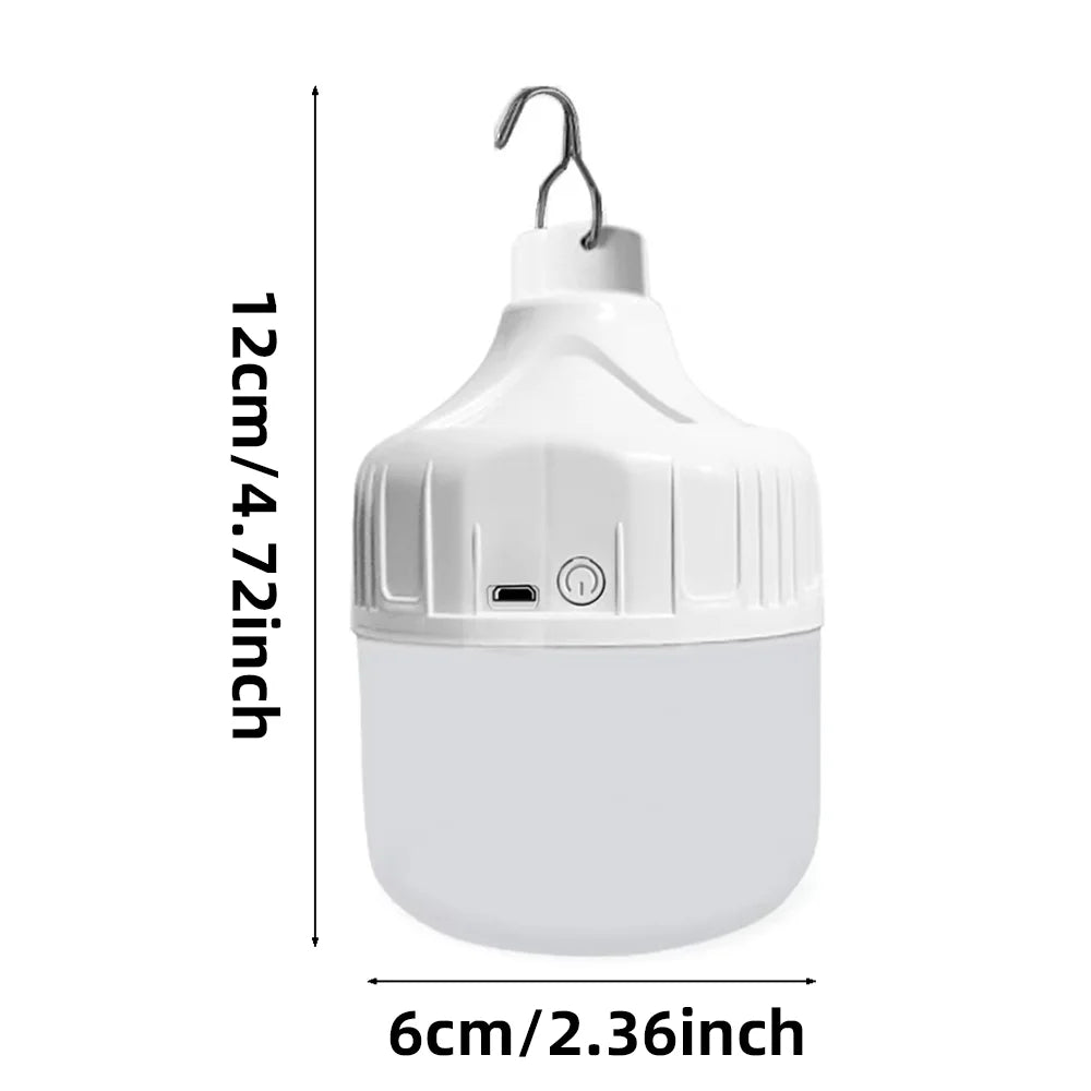 Portable USB Rechargeable LED Pendant Light – High Brightness Waterproof Outdoor Camping, Fishing & Emergency Lamp