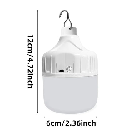 Portable USB Rechargeable LED Pendant Light – High Brightness Waterproof Outdoor Camping, Fishing & Emergency Lamp