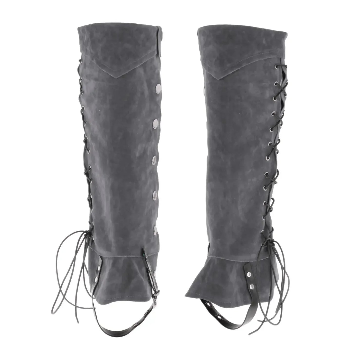 Pirate & Knight Boot Covers – Medieval Costume Shoes Cover for Men, Steampunk & Cosplay Props