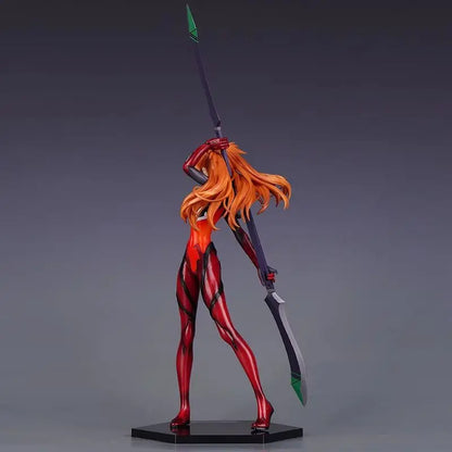 Anime Evangelion Asuka Langley Soryu Action Figure — Battle Dress Collectible Toy Model for Fans