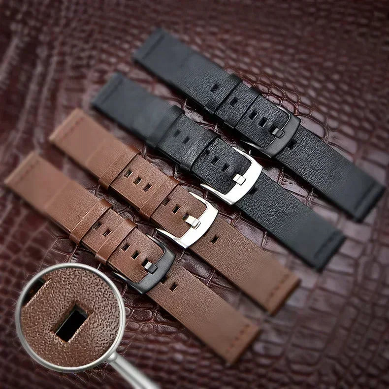 High-Quality Leather Strap for Apple Watch Ultra 2 - Compatible with 49mm, 45mm, 41mm, 44mm, 40mm, and IWatch Series 6, SE, 5, 4