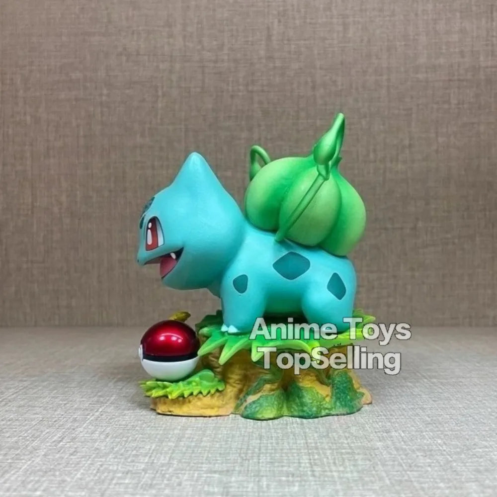 10cm Pokemon Bulbasaur Anime Figure – PVC Action Toy for Kids & Collectors