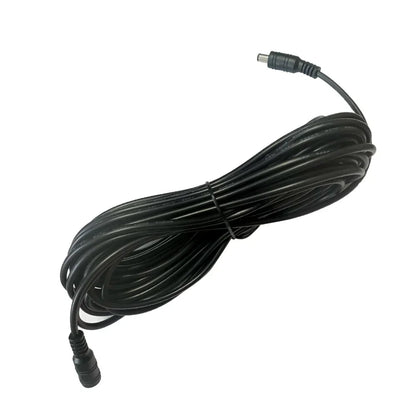 DC Extension Cable - 5.5x2.1mm Female to Male Power Cord for 12V Adapter, LED Strip Lights & Electronic Devices