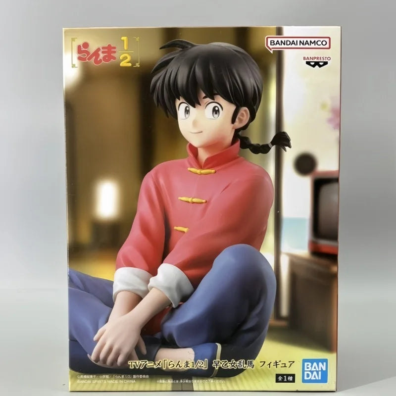Original SEGA Ranma 1/2 PVC Figure – Luminasta Shampoo, Tendou Akane & Saotome Ranma 19cm Collectible Toy