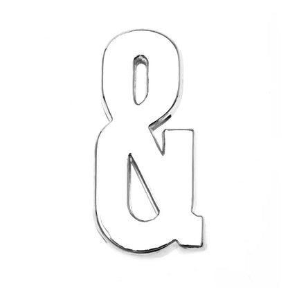 12PCS 30mm Chrome Alphabet Slide Charms A–Z – DIY Bracelet, Wristband, Pet Collar & Jewelry Making Beads