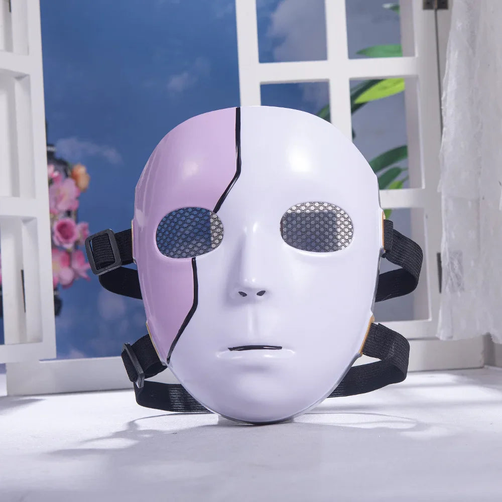 Sally Face Mask Cosplay – Sal Fisher Full Face Anime Game Mask for Halloween & Party Costume