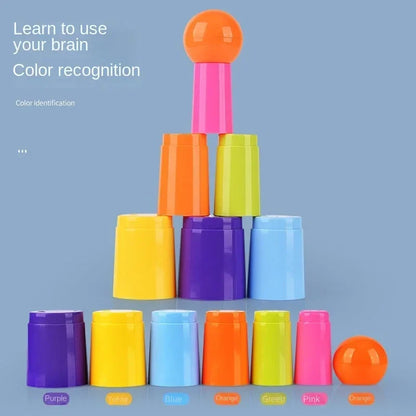 Kids Throw Ring Stacking Circle Game Toy – Interactive Indoor & Outdoor Parent-Child Educational Early Learning Fun Gift