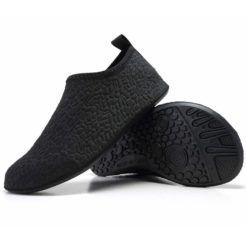 Couple Aqua Water Shoes - Lightweight Quick-Dry Anti-Slip Beach Sneakers for Men & Women