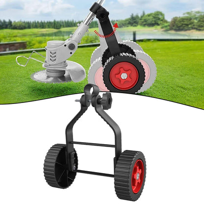 Universal Lawn Mower Wheel: Adjustable Support for Grass String Trimmer - Enhance Work Efficiency & Mower Maintenance