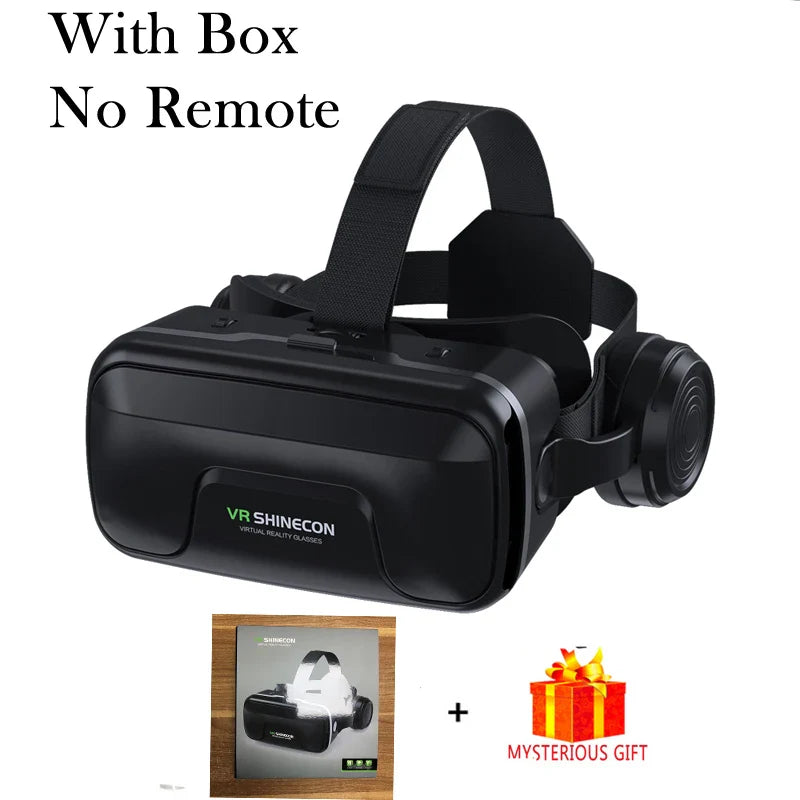 VR Glasses Virtual Reality Headset – 3D Lenses Smart Goggles for Smartphones, Mobile Game Accessory