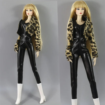 Handmade Jumpsuit Outfit for 11.5" (30cm) Dolls – BJD Clothes & Doll Accessories Gift