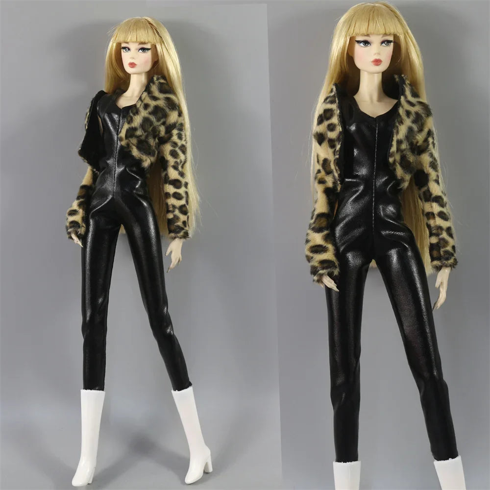 Handmade Jumpsuit Outfit for 11.5" (30cm) Dolls – BJD Clothes & Doll Accessories Gift