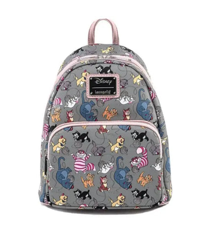 Disney Inside Out Sadness Mini Backpack – PU Leather Cartoon Rucksack for Girls, Cute Cosplay Storage Bag