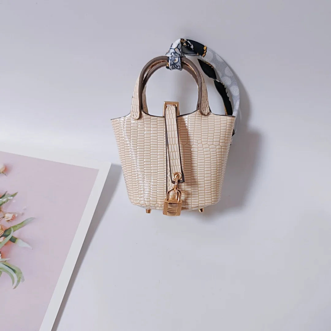 Mini Bag Pendant Keychain – Creative Portable Zero Wallet, Bracelet, and Bluetooth Earphone Multifunctional Hanging Accessory