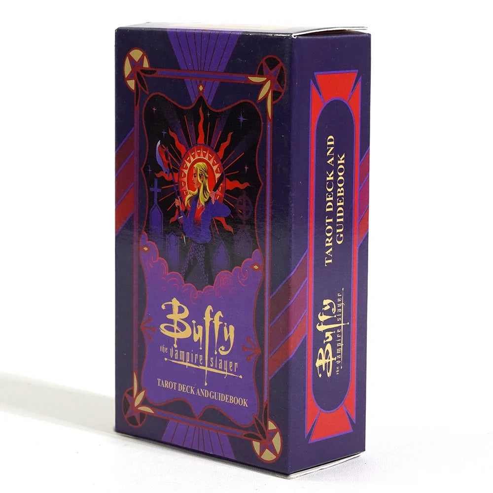 Buffy the Vampire Slayer Tarot Deck – 78 Illustrated Cards for Fortune Telling, Divination & Collectible Game Fans