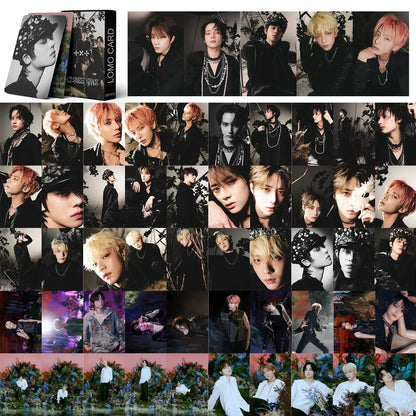 Kpop 7TH YEAR Album LOMO Photo Card Set - 55PCS Boy Group Member Fan Collection Cards Gift