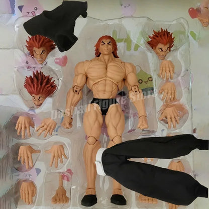ST Baki Hanma Son of Ogre Action Figure – Hanma Yuujiro PVC Fighting Anime Model Toy Collection Gift