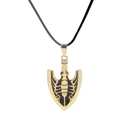 JoJo’s Bizarre Adventure Arrow Pendant Necklace – Josuke & Jotaro Cosplay Jewelry Gift
