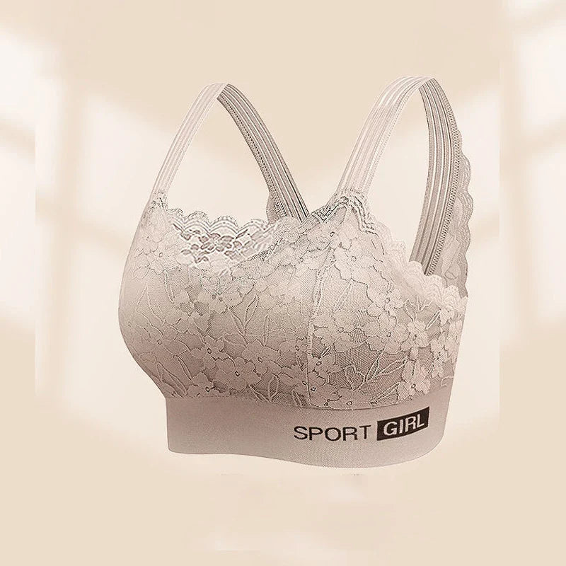 Women’s Sexy Lace Seamless Bra — Large Size Comfortable Breathable Sports Sleep Tube Top