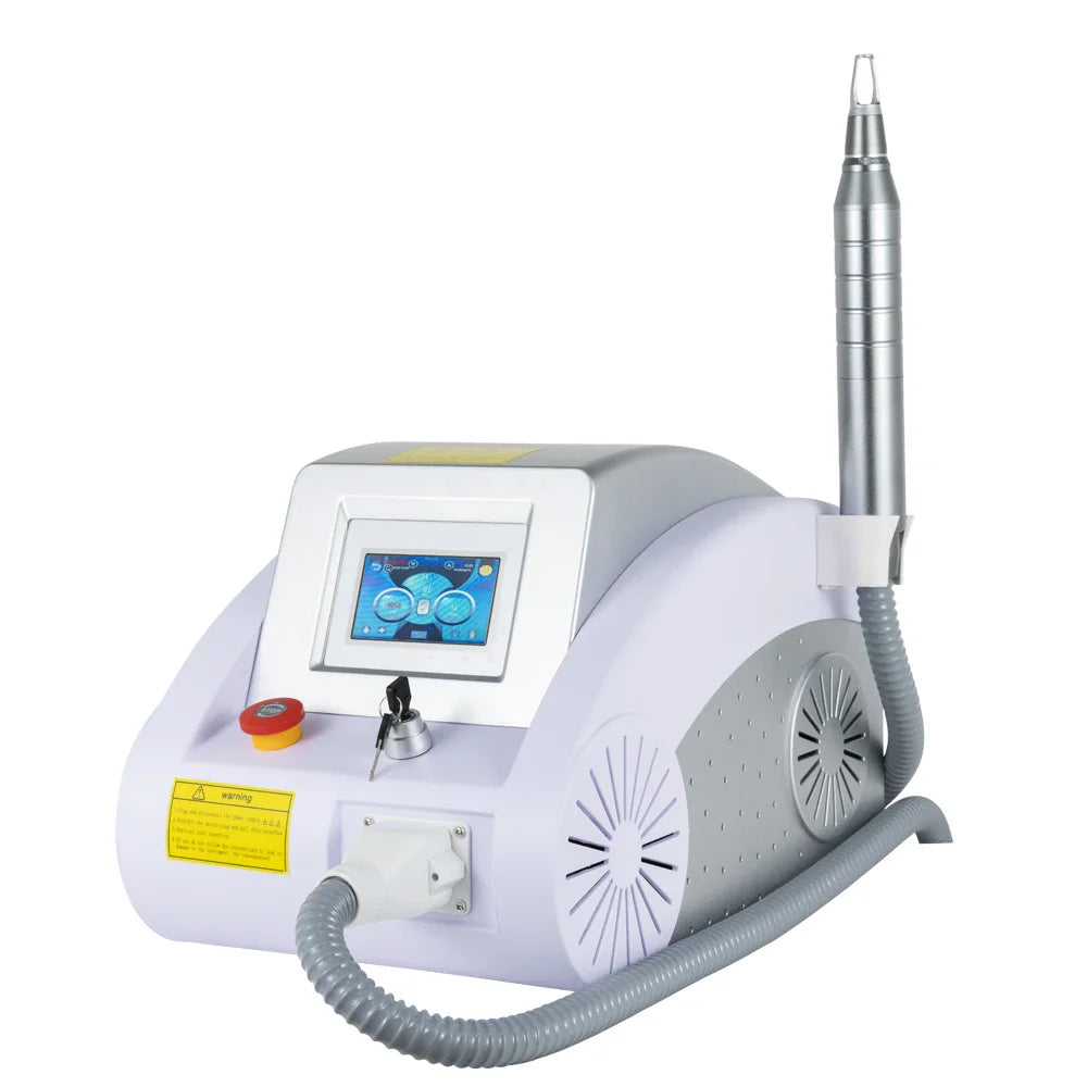 Q-Switch ND YAG Laser Machine – Tattoo & Eyebrow Removal, Mole & Freckle Whitening (532nm 755nm 1064nm)
