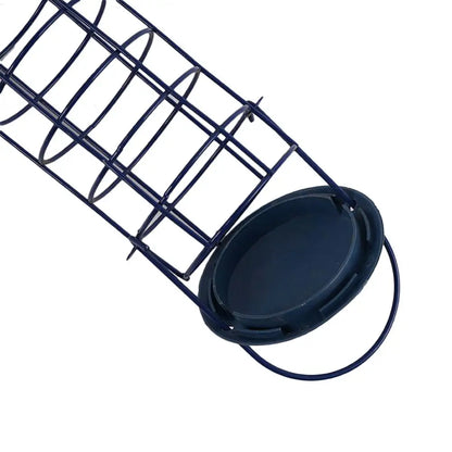 Suet Bird Feeder Holder - Hanging Grease Ball Rack & Outdoor Food Dispenser for Wild Birds