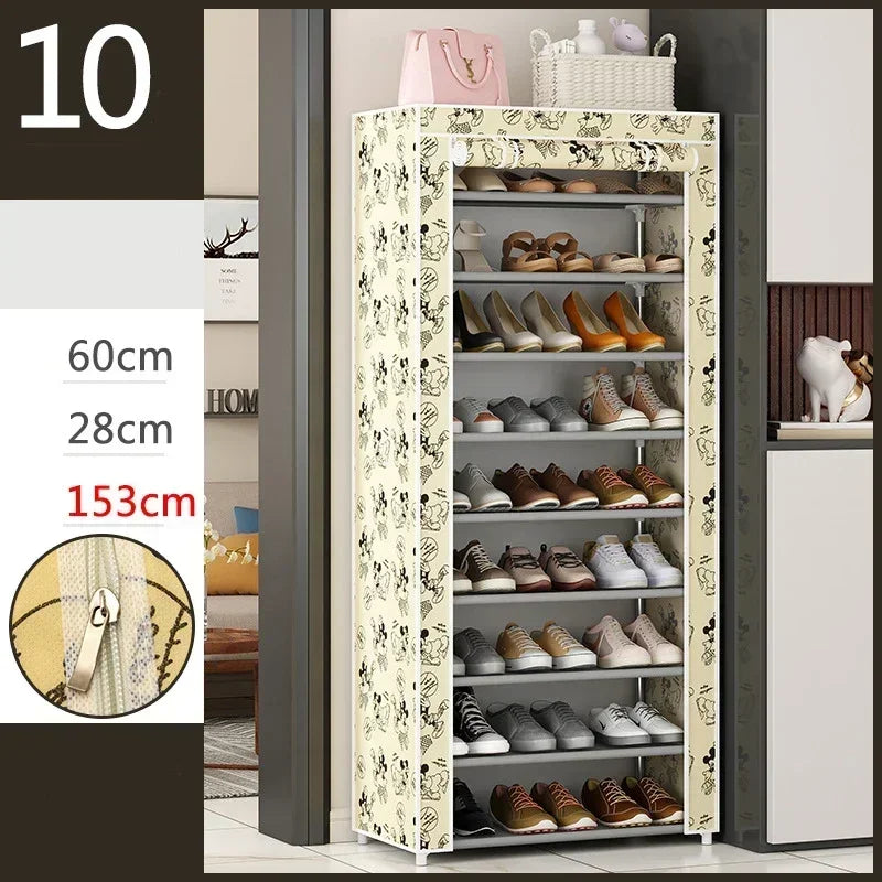 Modern Luxury Shoe Rack Organizer – Home Furniture Cabinet for Living Room, Entryway & Hallway Shoe Storage