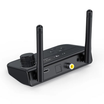 3D Stereo Bluetooth 5.3 Audio Receiver | Optical, Coaxial, 3.5mm AUX Output Wireless Adapter for Car and Speakers