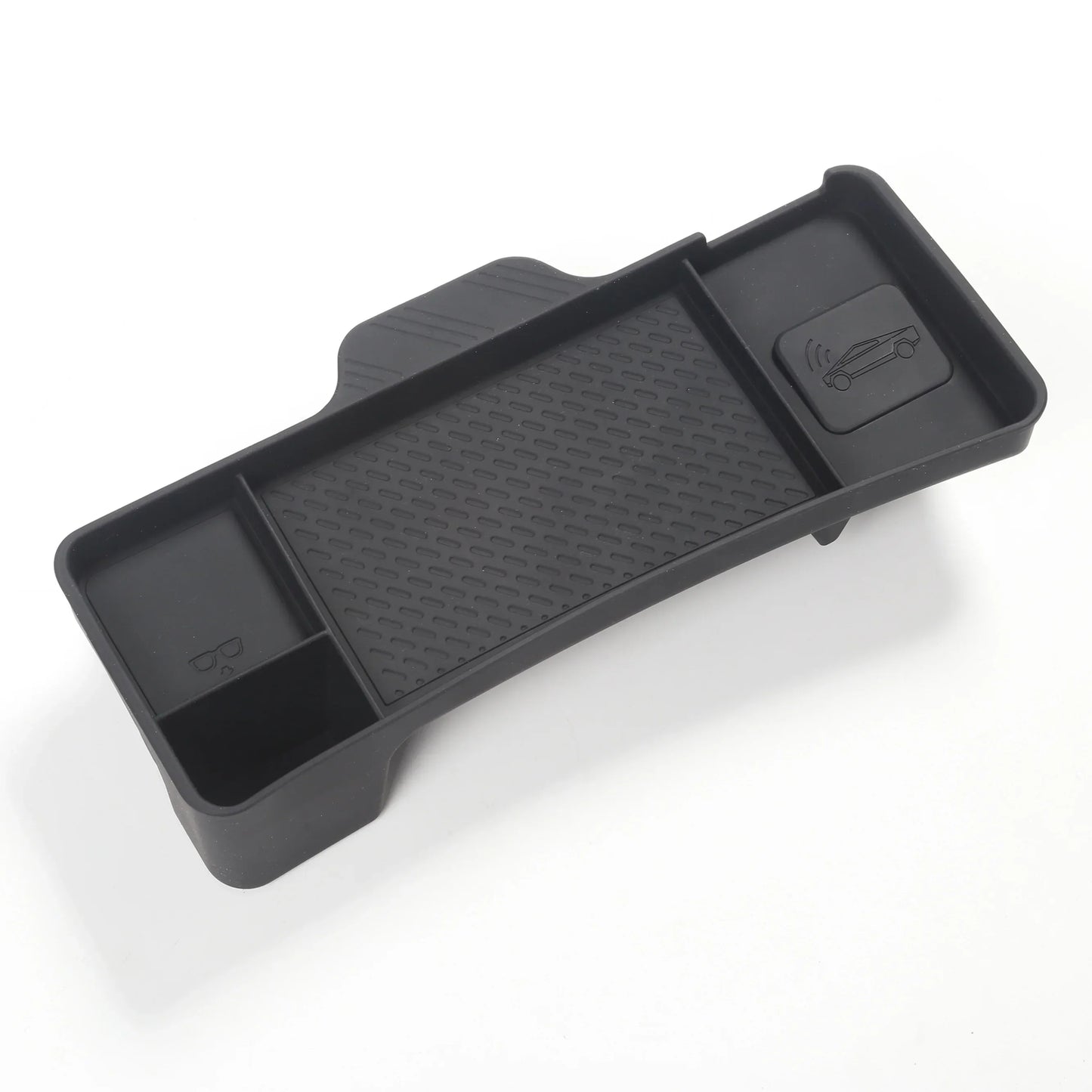 Tesla Model 3 & Highland 2024–2025 Dashboard Storage Tray – Silicone Organizer for Tissue, Glasses & Accessories