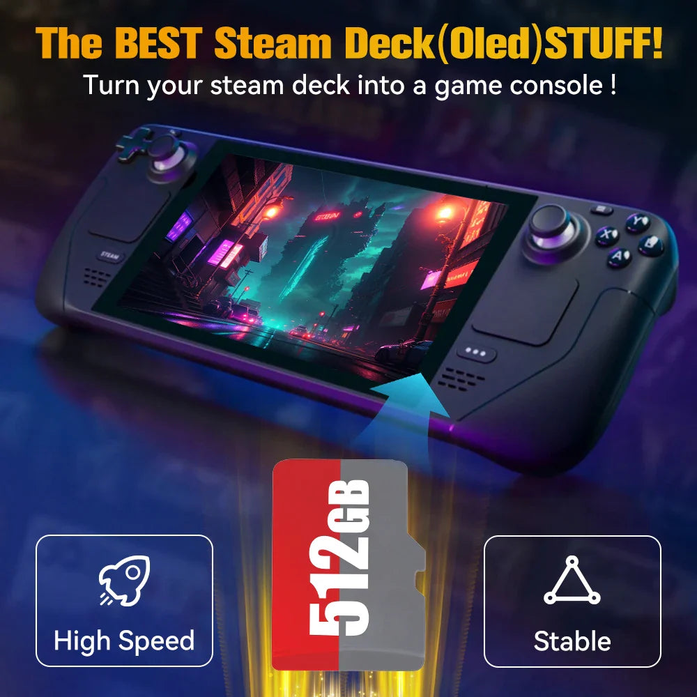 Batocera TF/Game Card — 70+ Emulators & 51,400+ Games for Steam Deck, Windows PC, Mac, Handheld Console, PS1/2/3, PSP, DC, MAME
