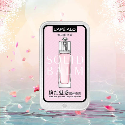 Women’s Pheromone Solid Perfume Balm – Long-Lasting Light Fragrance, Portable Body Perfume
