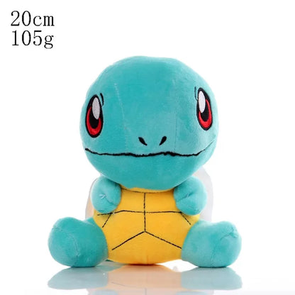 Pokemon Plush Toys Collection — Pikachu, Squirtle, Charmander, Bulbasaur, Charizard, Gengar & Mewtwo Stuffed Dolls for Kids Gifts